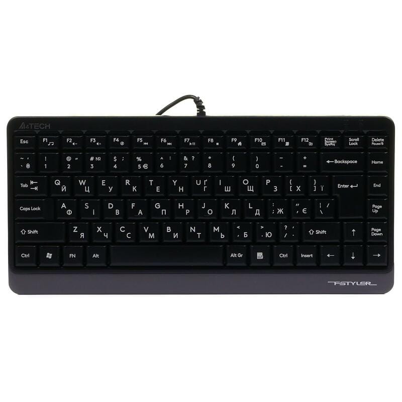 Клавиатура A4Tech FK11 Ukr Grey