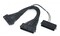 Фото - Кабель живлення Cablexpert (CC-PSU24-01) 24pin(M)-2x24pin(F), 0.3 м | click.ua