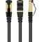 Фото - Патч-корд Cablexpert (PP8-LSZHCU-BK-0.25M) cat.8, S/FTP, літий, 50u "штекер із засувкою, 0.25 м, чорний | click.ua