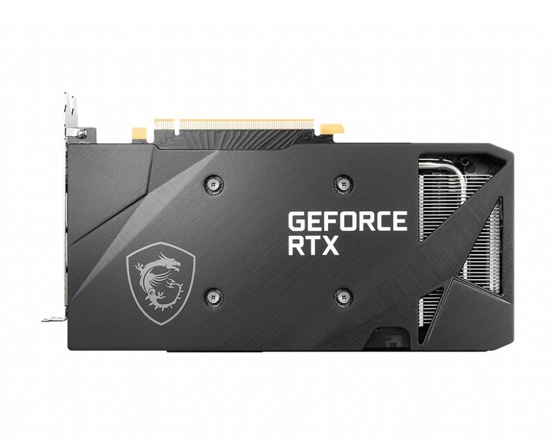 Видеокарта GF RTX 3060 12GB GDDR6 Ventus 2X OC MSI (GeForce RTX 3060 VENTUS 2X 12G OC) (LHR)
