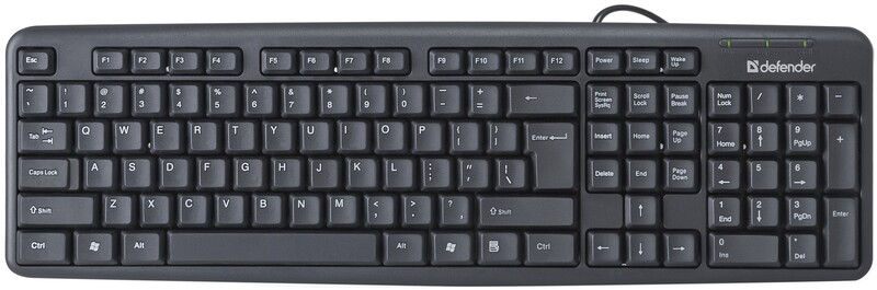 Клавиатура Defender Element HB-520 Black (45520)