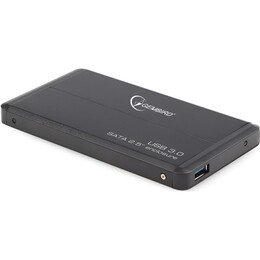 Зовнішня кишеня Gembird для підключення SATA HDD 2.5", USB 3.0, Black (EE2-U3S-2)