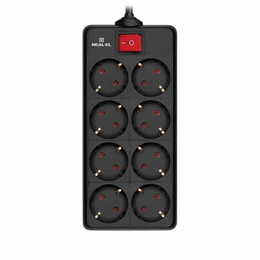 Фильтр питания REAL-EL RS-8 Protect 3 м Black (EL122300022)