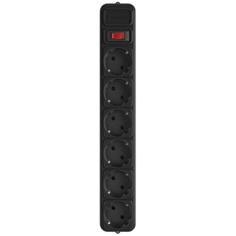 Фильтр питания Gembird Power Cube 6 розеток 1,8м (SPG6-G-6B) черный