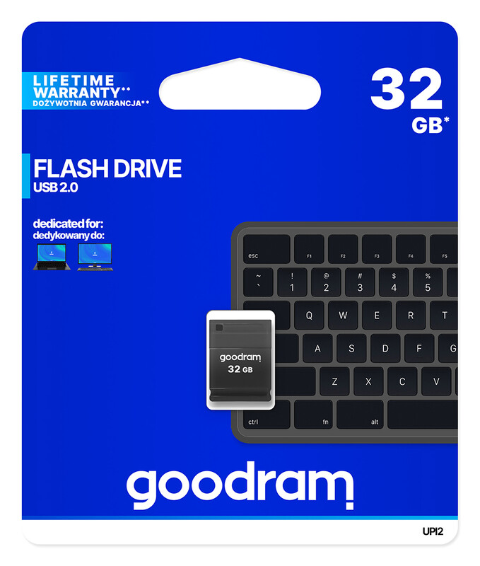 Флеш-накопитель USB2.0 32GB Goodram UPI2 (Piccolo) Black (UPI2-0320K0R11)