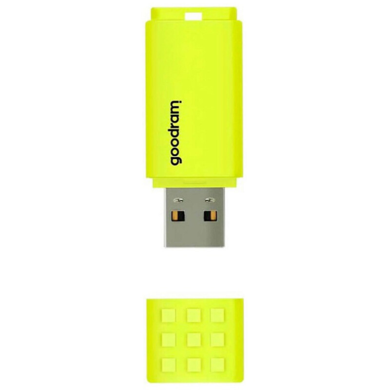 Флеш-накопитель USB2.0 64GB Goodram UME2 Yellow (UME2-0640Y0R11)