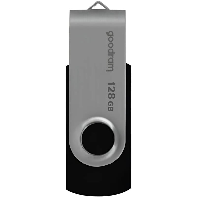 Флеш-накопичувач USB3.2 128GB Goodram UTS3 (Twister) Black (UTS3-1280K0R11)