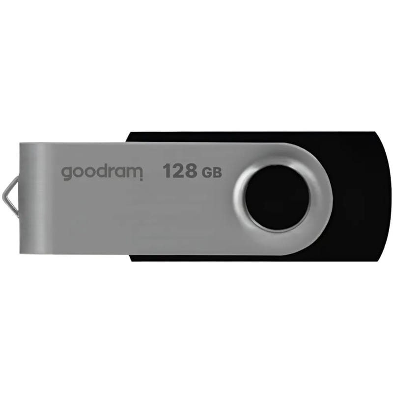 Флеш-накопичувач USB3.2 128GB Goodram UTS3 (Twister) Black (UTS3-1280K0R11)