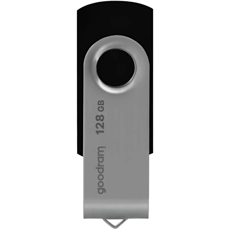Флеш-накопичувач USB3.2 128GB Goodram UTS3 (Twister) Black (UTS3-1280K0R11)