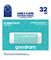 Фото - Флеш-накопичувач USB3.2 32GB Goodram UME3 Care Green (UME3-0320CRR11) | click.ua