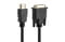 Фото - Кабель Prologix Premium HDMI - DVI V 1.3 (M/M), Single Link, 18+1, 0.5 м, Black (PR-HDMI-DVI-P-01-30-05m) | click.ua