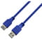 Фото - Кабель Prologix подовжувач USB (AM/AF), USB 3.0, 3 м, синій (PR-USB-P-11-30-3m) | click.ua