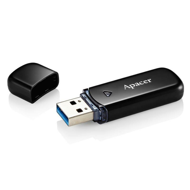 Флеш-накопитель USB3.2 32GB Apacer AH355 Black (AP32GAH355B-1)
