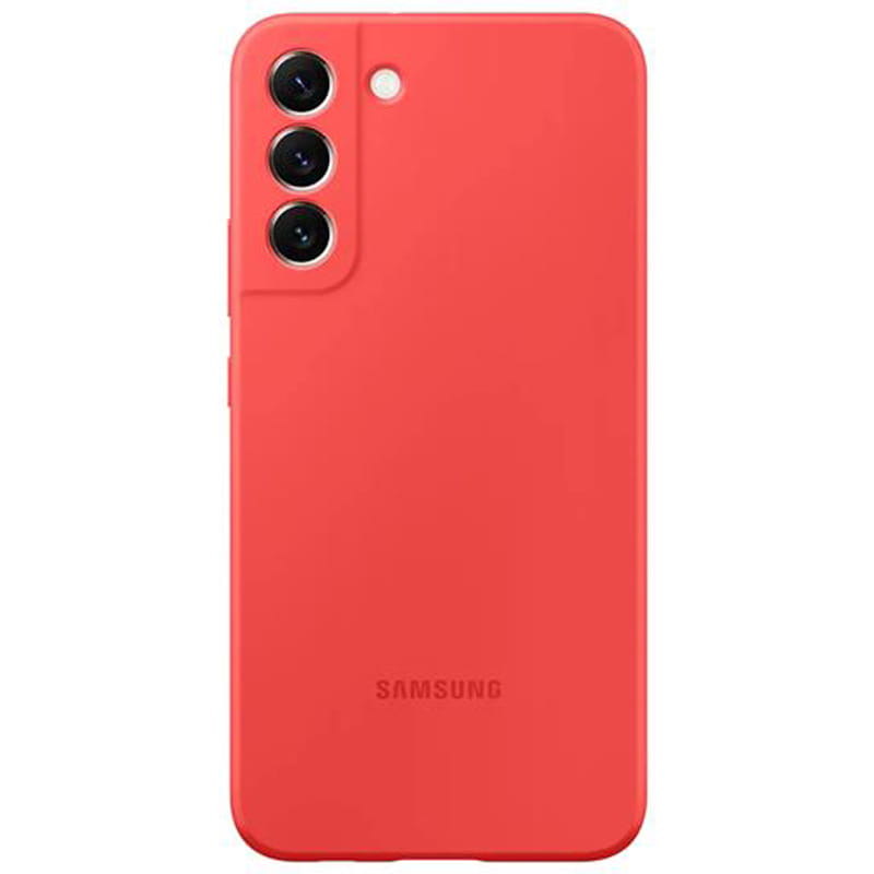 Чехол-накладка Samsung Silicone Cover для Samsung Galaxy S22+ SM-S906 Glow Red (EF-PS906TPEGRU)