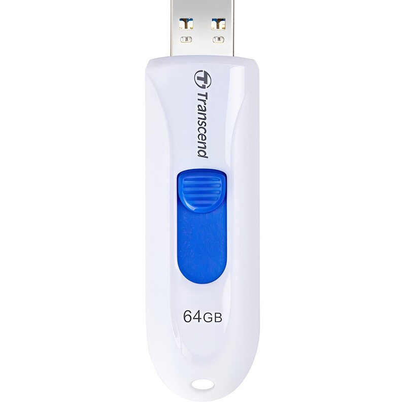 Флеш-накопитель USB3.0 64GB Transcend JetFlash 790 White (TS64GJF790W)