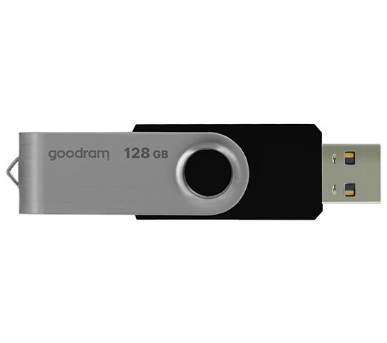 Флеш-накопичувач USB2.0 128GB Goodram UTS2 (Twister) Black (UTS2-1280K0R11)