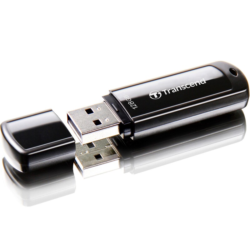 Флеш-накопичувач USB3.1 128GB Transcend JetFlash 700 Black (TS128GJF700)