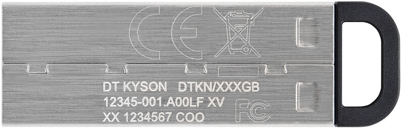 Флеш-накопитель USB3.2 64GB Kingston DataTraveler Kyson Silver/Black (DTKN/64GB)