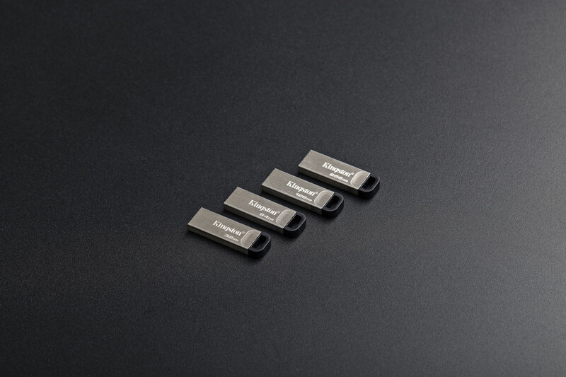 Флеш-накопитель USB3.2 64GB Kingston DataTraveler Kyson Silver/Black (DTKN/64GB)