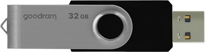 Флеш-накопичувач USB2.0 32GB Goodram UTS2 (Twister) Black (UTS2-0320K0R11)