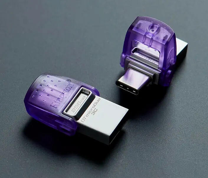 Флеш-накопичувач USB3.2 128GB Type-C Kingston DataTraveler microDuo 3C (DTDUO3CG3/128GB)