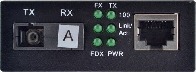 Медіаконвертер Step4Net (MC-R-0,1-1SM-1310nm-20) 10/100 Мб, 20км