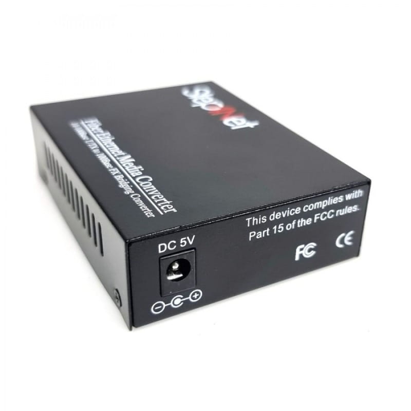 Медіаконвертер Step4Net (MC-R-0,1-1SM-1310nm-20) 10/100 Мб, 20км