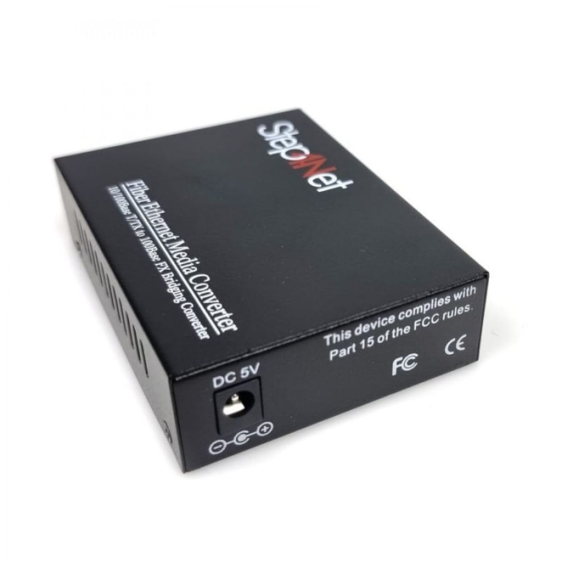 Медиаконвертер Step4Net (MC-R-0,1-1SM-1550nm-20) 10/100 Мб, 20км