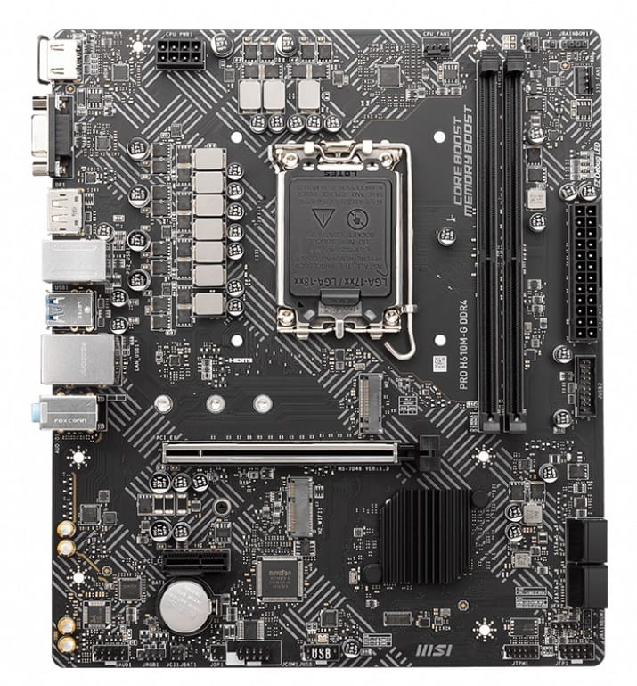 Материнская плата MSI Pro H610M-G DDR4 Socket 1700
