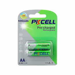 Аккумулятор PKCELL Ni-MH AA/HR06 600 mAh BL 2шт (PC/AA600-2BA/09320)