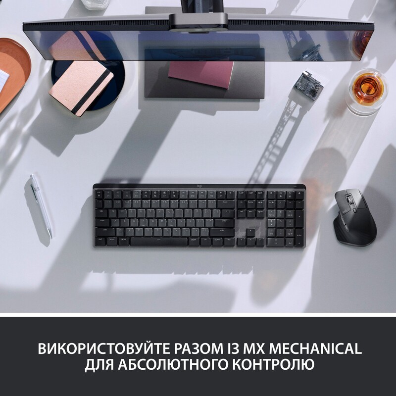 Мышь беспроводная Logitech MX Master 3S Graphite (910-006559)