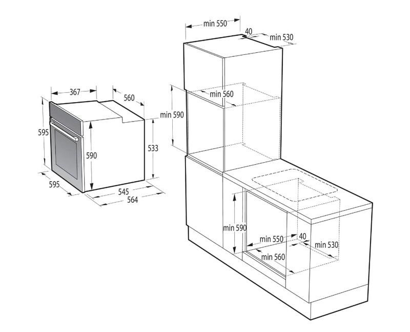 Духовой шкаф Gorenje BO6735E02BK