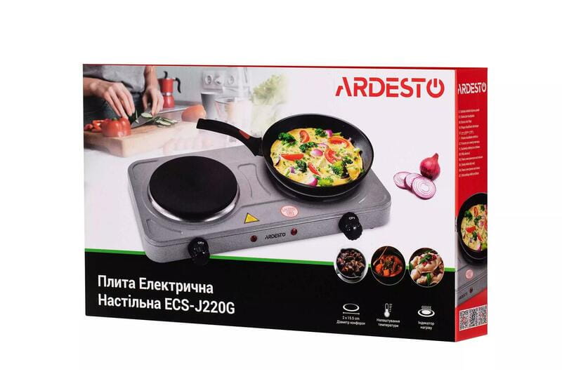 Настільна плита Ardesto ECS-J220G