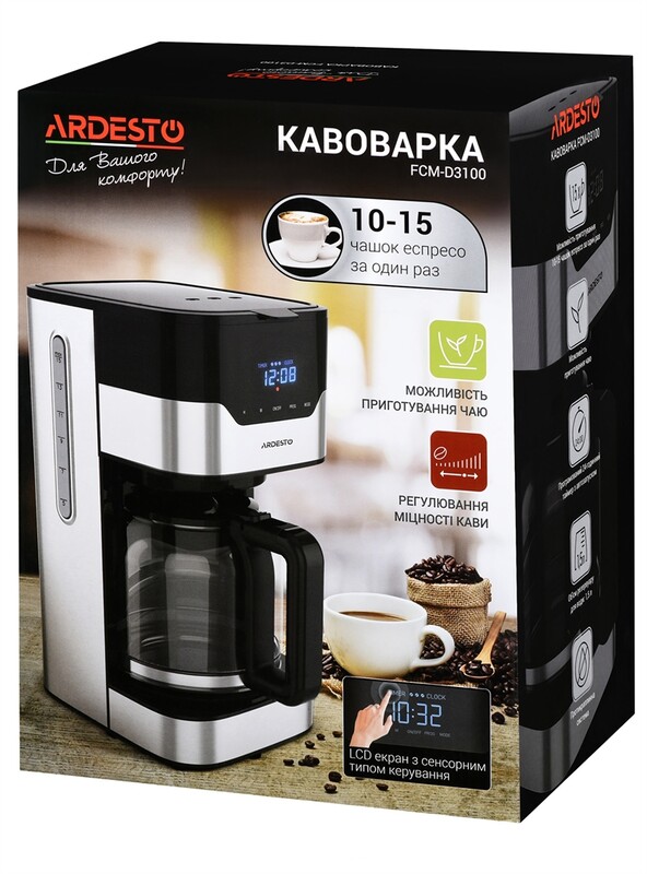 Кавоварка Ardesto FCM-D3100