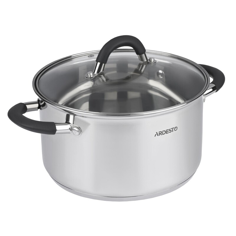 Кастрюля Ardesto Gemini Salerno 20 см 3.6 л (AR1936CS)