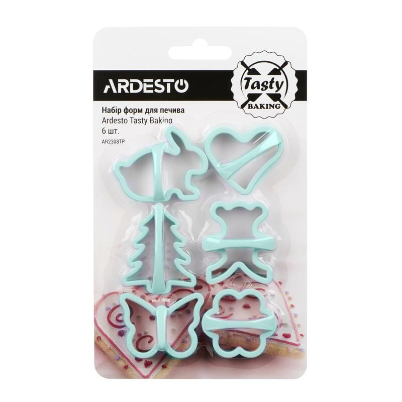 Набір форм для печива Ardesto Tasty baking (AR2308TP) 6шт