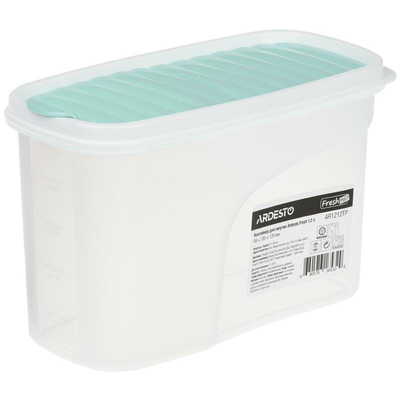 Ємність для сипучих Ardesto Fresh (AR1212TP)