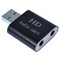 Фото - Звукова карта Dynamode USB 8 (7.1) каналів 3D алюміній, чорна (44888) | click.ua
