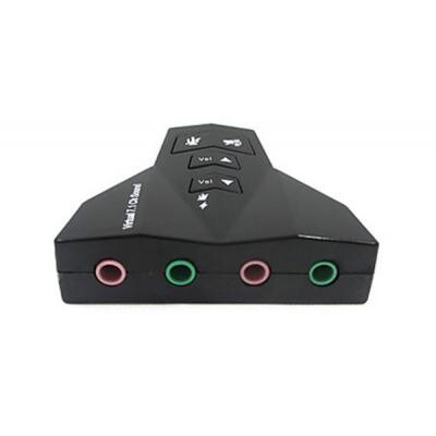 Звуковая карта Dynamode USB 8(7.1) каналов Virtual, 2 стерео-выхода, 2 моно-входа, RTL 3D (PD560)