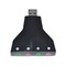 Фото - Звуковая карта Dynamode USB 8(7.1) каналов Virtual, 2 стерео-выхода, 2 моно-входа, RTL 3D (PD560) | click.ua