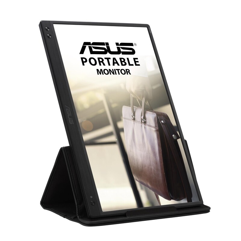 Монитор Asus 15.6" MB166C IPS Black (90LM07D3-B0117)