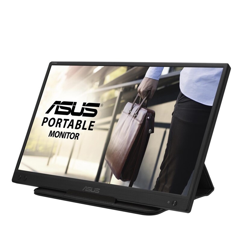 Монитор Asus 15.6" MB166C IPS Black (90LM07D3-B0117)