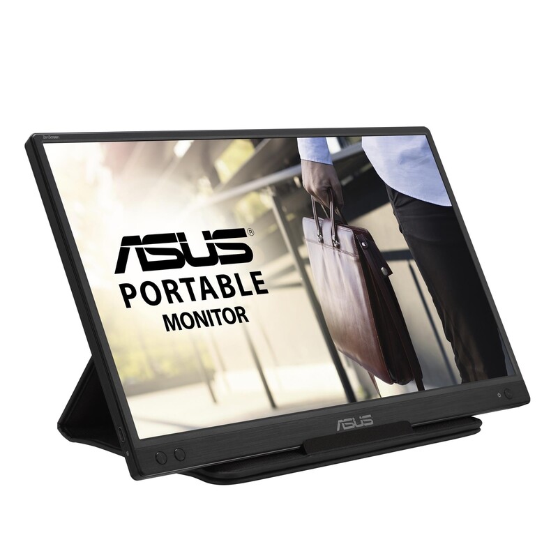 Монитор Asus 15.6" MB166C IPS Black (90LM07D3-B0117)