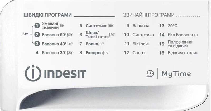 Стиральная машина Indesit OMTWSE 61051 WK UA