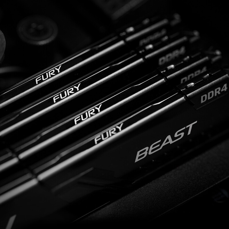 Модуль памяти DDR4 32GB/3600 Kingston Fury Beast Black (KF436C18BB/32)