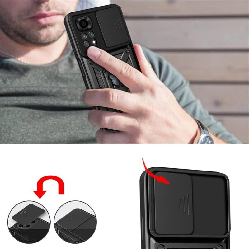 Чeхол-накладка BeCover Military для Xiaomi Redmi Note 11/Note 11S Black (707413)