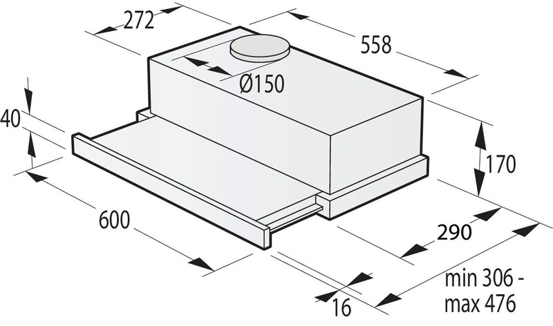 Витяжка Gorenje TH60E3B