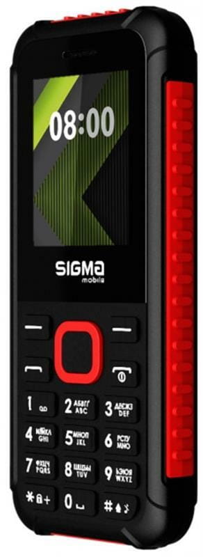 Мобiльний телефон Sigma mobile X-style 18 Track Dual Sim Black/Red