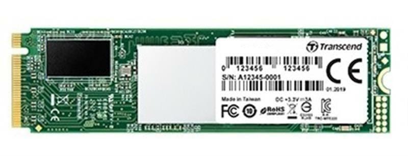 Накопитель SSD  256GB Transcend 220S M.2 2280 PCIe 3.0 x4 3D TLC (TS256GMTE220S)