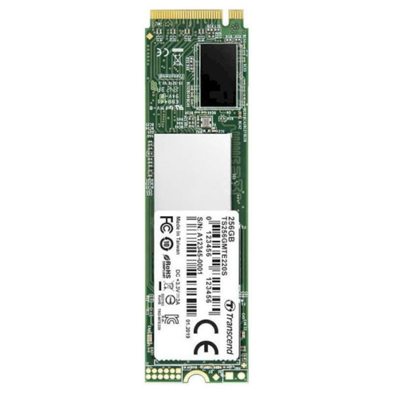 Накопитель SSD  256GB Transcend 220S M.2 2280 PCIe 3.0 x4 3D TLC (TS256GMTE220S)